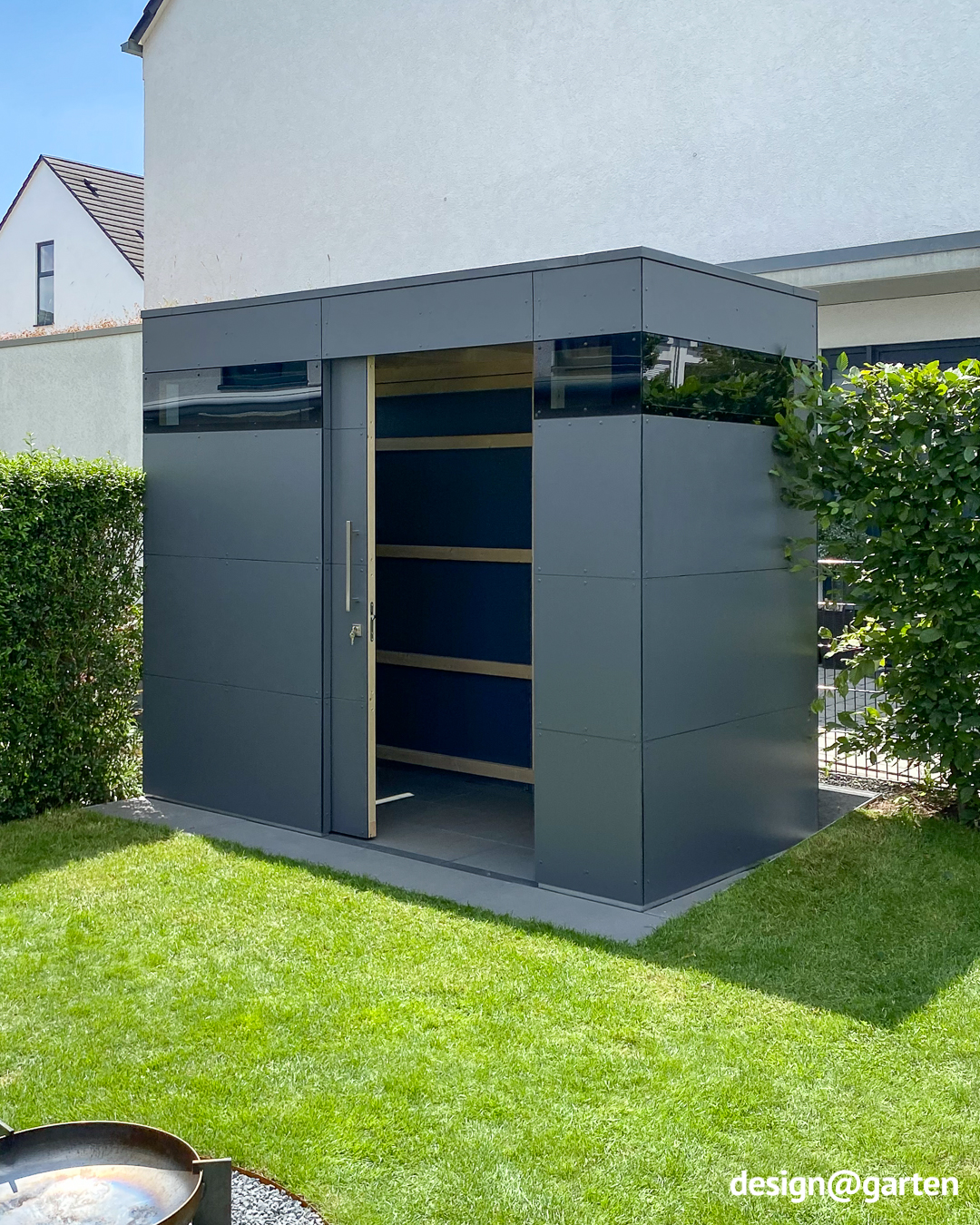 Pequeño milagro del espacio de almacenamiento en color antracita 2